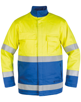 Multiochranná zateplená bunda Hi-Vis (dvojfarebná)