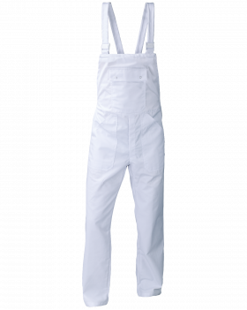 Nohavice s náprsenkou 6015 (biely)