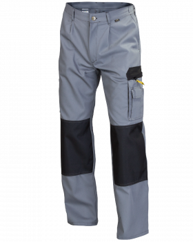 Nohavice do pásu WORK (šedý/čierny)