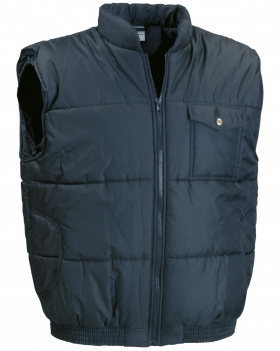 Zateplená vesta (čierny)