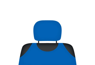 Autotričká COTTON na opierky hlavy - 2 ks.