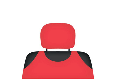 Autotričká COTTON na opierky hlavy - 2 ks.