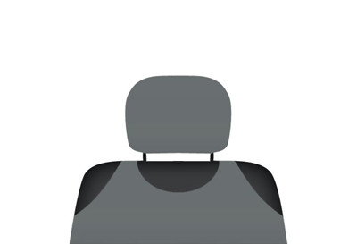 Autotričká COTTON na opierky hlavy - 2 ks.