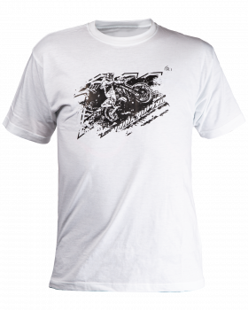 Tričko s potlačou logo 111 (biely)