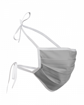 Opakovane použiteľná ústenka - 10 ks (popolavý)