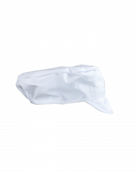 Čapica so sieťkou (biely)