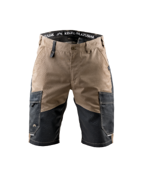 Šortky 5506/V-WORK (hnedý/čierny)