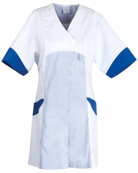 Dámsky plášť s krátkym rukávom